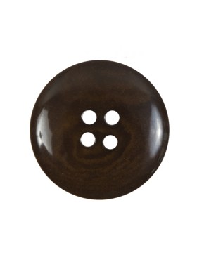 Dark Olive Domed Horn 4-Hole Button – 36L/23mm Dark Olive Domed Horn 4-Hole Button – 36L/23mm