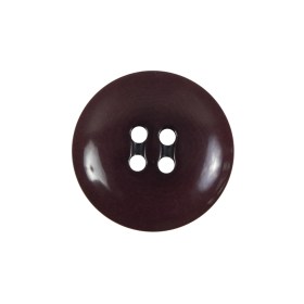 Eggplant Domed Horn 4-Hole Button – 36L/23mm Eggplant Domed Horn 4-Hole Button – 36L/23mm