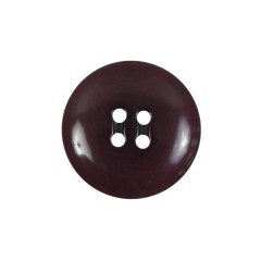 Eggplant Domed Horn 4-Hole Button – 36L/23mm Eggplant Domed Horn 4-Hole Button – 36L/23mm