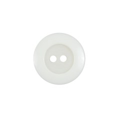 Ivory Plastic 2-Hole Button – 28L/18mm Ivory Plastic 2-Hole Button – 28L/18mm