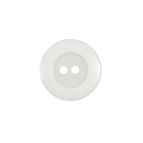 Ivory Plastic 2-Hole Button – 28L/18mm Ivory Plastic 2-Hole Button – 28L/18mm