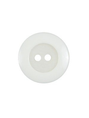 Ivory Plastic 2-Hole Button – 28L/18mm Ivory Plastic 2-Hole Button – 28L/18mm