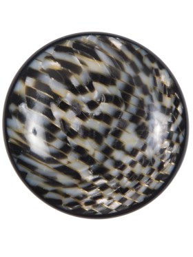 Checkered Animal Print Shank Back Button – 44L/28mm Checkered Animal Print Shank Back Button – 44L/28mm