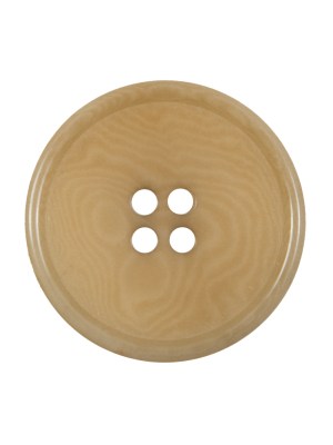 Suntan Swirled Horn 4-Hole Button – 40L/25.5mm Suntan Swirled Horn 4-Hole Button – 40L/25.5mm