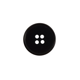 Chocolate Horn 4-Hole Button – 24L/15mm Chocolate Horn 4-Hole Button – 24L/15mm