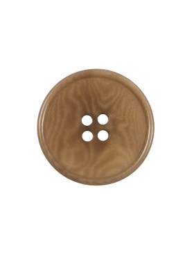 Dark Tan Horn 4-Hole Button – 30L/19mm Dark Tan Horn 4-Hole Button – 30L/19mm