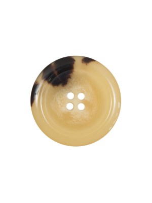 Tan/Brown Plastic 4-Hole Button – 30L/19mm Tan/Brown Plastic 4-Hole Button – 30L/19mm