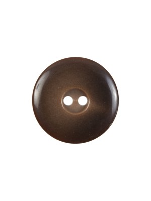 Brown Plastic 2-Hole Button – 28L/18mm Brown Plastic 2-Hole Button – 28L/18mm