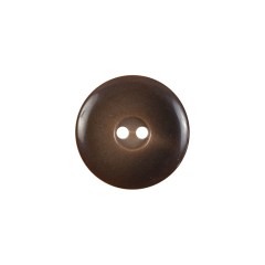 Brown Plastic 2-Hole Button – 28L/18mm Brown Plastic 2-Hole Button – 28L/18mm