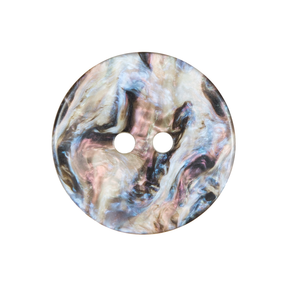 Iridescent Plastic 2-Hole Button – 40L/25.5mm Iridescent Plastic 2-Hole Button – 40L/25.5mm