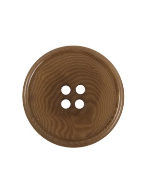 Dark Caramel Horn 4-Hole Button – 36L/23mm Dark Caramel Horn 4-Hole Button – 36L/23mm
