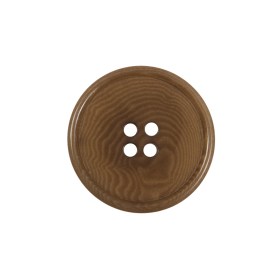 Dark Caramel Horn 4-Hole Button – 36L/23mm Dark Caramel Horn 4-Hole Button – 36L/23mm