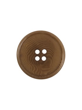 Dark Caramel Horn 4-Hole Button – 32L/20mm Dark Caramel Horn 4-Hole Button – 32L/20mm