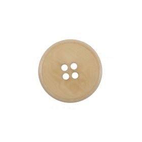 Light Tan Horn 4-Hole Button – 32L/20mm Light Tan Horn 4-Hole Button – 32L/20mm