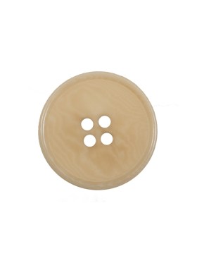 Light Tan Horn 4-Hole Button – 28L/18mm Light Tan Horn 4-Hole Button – 28L/18mm