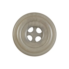 Dark Beige Plastic 4-Hole Button – 40L/25.5mm Dark Beige Plastic 4-Hole Button – 40L/25.5mm