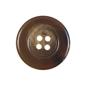 Brown Plastic 4-Hole Button – 40L/25.5mm Brown Plastic 4-Hole Button – 40L/25.5mm