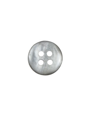 Gray Iridescent Plastic 4-Hole Button – 18L/11.5mm Gray Iridescent Plastic 4-Hole Button – 18L/11.5mm