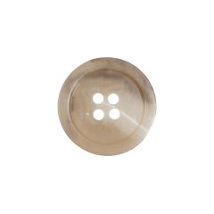 Tan Plastic 4-Hole Button – 32L/20mm Tan Plastic 4-Hole Button – 32L/20mm