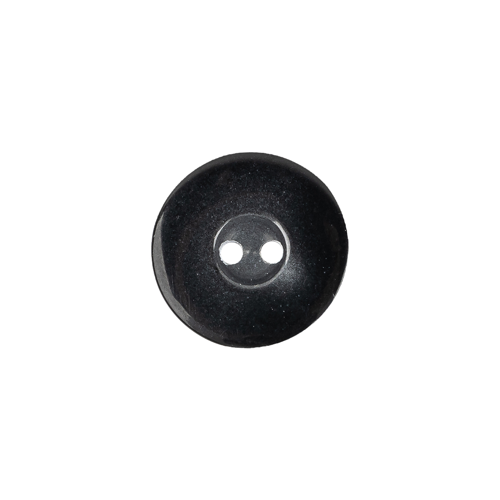 Deep Gray 2-Hole Plastic Button – 24L/15mm Deep Gray 2-Hole Plastic Button – 24L/15mm