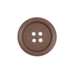 Brown Lipped 4-Hole Button – 36L/23mm Brown Lipped 4-Hole Button – 36L/23mm