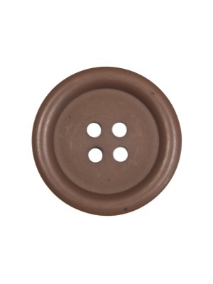 Brown Lipped 4-Hole Button – 36L/23mm Brown Lipped 4-Hole Button – 36L/23mm