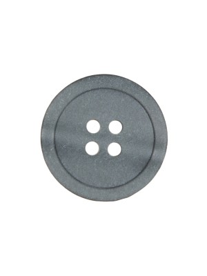 Matte Gray Plastic 4-Hole Button – 32L/20mm Matte Gray Plastic 4-Hole Button – 32L/20mm