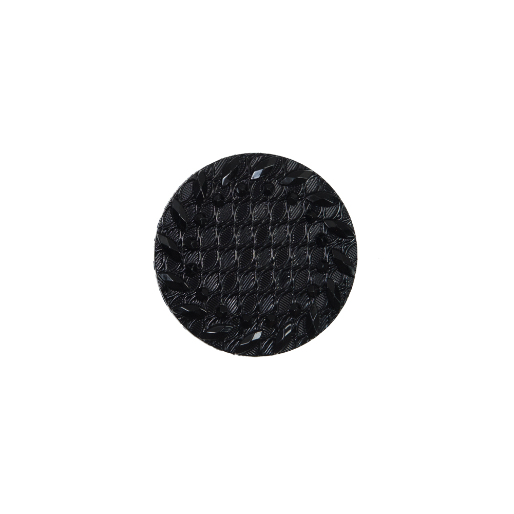 Italian Black Shank Back Button – 24L/15mm Italian Black Shank Back Button – 24L/15mm