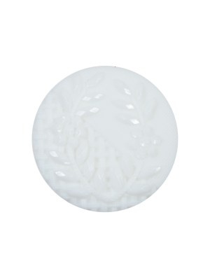 Italian Decorative White Shank Back Button – 36L/23mm Italian Decorative White Shank Back Button – 36L/23mm