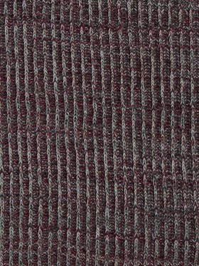 Italian Red, Green and Gray Chunky Wool Knit Italian Red, Green and Gray Chunky Wool Knit