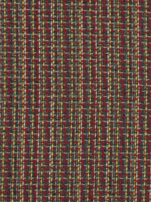 Red, Green and Yellow Woven Wool Tweed Red, Green and Yellow Woven Wool Tweed
