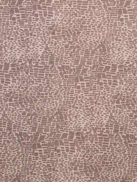 Moonlight and Taupe Gray Block Printed Stretch Twill Moonlight and Taupe Gray Block Printed Stretch Twill