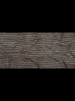 Italian Beige, Red and Slate Chunky Wool Knit Italian Beige, Red and Slate Chunky Wool Knit