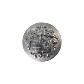 Italian Gray Metal Shank Back Button – 32L/20mm Italian Gray Metal Shank Back Button – 32L/20mm