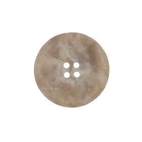 Beige Marbled Plastic 4-Hole Button – 36L/23mm Beige Marbled Plastic 4-Hole Button – 36L/23mm