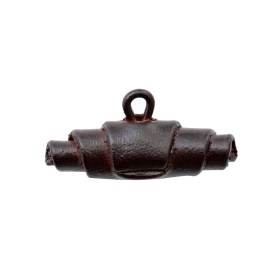 Dark Brown Leather Toggle – 54L/34mm Dark Brown Leather Toggle – 54L/34mm