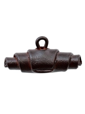 Dark Brown Leather Toggle – 54L/34mm Dark Brown Leather Toggle – 54L/34mm