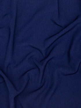 Italian Evening Blue Stretch Polyester Twill Italian Evening Blue Stretch Polyester Twill
