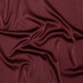Italian Decadent Brown Stretch Satin-Faced Crepe Italian Decadent Brown Stretch Satin-Faced Crepe