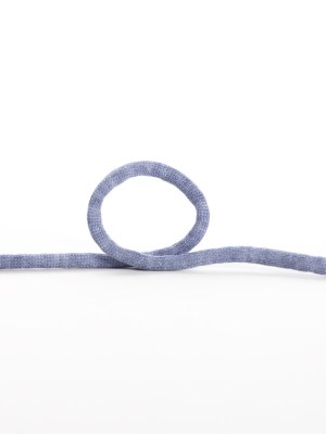 Italian Light Blue Wool Drawstring Trimming – 0.25″ Italian Light Blue Wool Drawstring Trimming – 0.25″