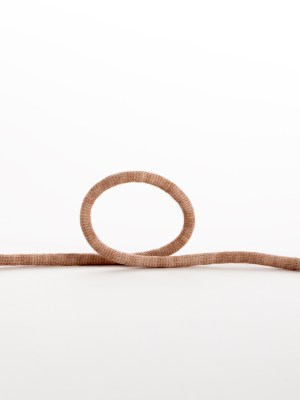 Italian Light Brown Wool Drawstring Trimming – 0.25″ Italian Light Brown Wool Drawstring Trimming – 0.25″