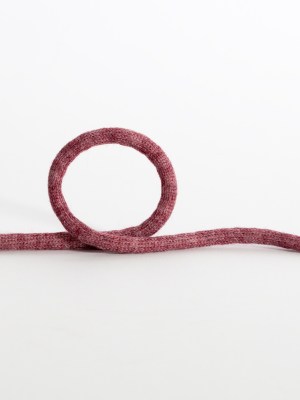 Italian Light Wine Wool Drawstring Trimming – 0.25″ Italian Light Wine Wool Drawstring Trimming – 0.25″