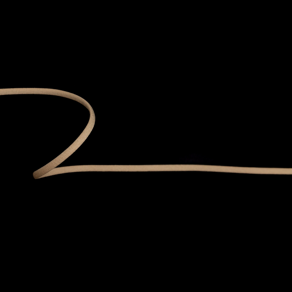 Italian Beige Tubular Elastic Cord – 0.125″ Italian Beige Tubular Elastic Cord – 0.125″