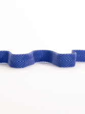 Italian Blue Chevron Velvet Ribbon – 0.875″ Italian Blue Chevron Velvet Ribbon – 0.875″