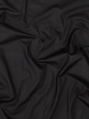 Black Cotton Twill Black Cotton Twill