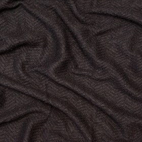 Black Chevron Chunky Wool Knit Black Chevron Chunky Wool Knit