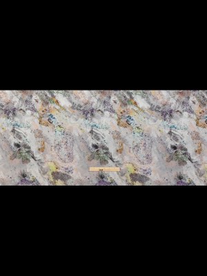 Italian Gray, Pastel Pink and Green Abstract Paper Taffeta Italian Gray, Pastel Pink and Green Abstract Paper Taffeta