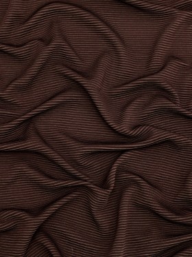 Brown and Gray Knit Ottoman Brown and Gray Knit Ottoman