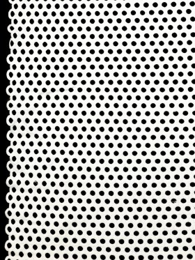 White Geometric Circles Guipure Lace with Finished Edges White Geometric Circles Guipure Lace with Finished Edges