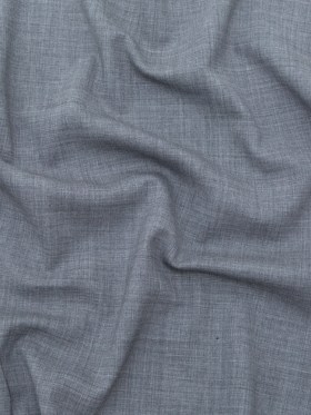 Italian Heathered Gray Stretch Double Faced Wool Suiting Italian Heathered Gray Stretch Double Faced Wool Suiting